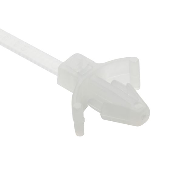 1-Piece Cable Tie/Arrowhead Mount with Wings, 4.5