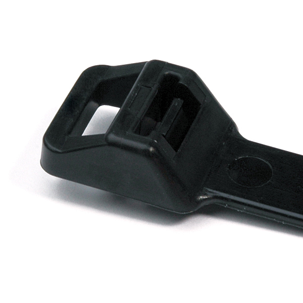 Releasable Cable Tie, Release Tab, 40.6" Long, 250lb Tensile Strength