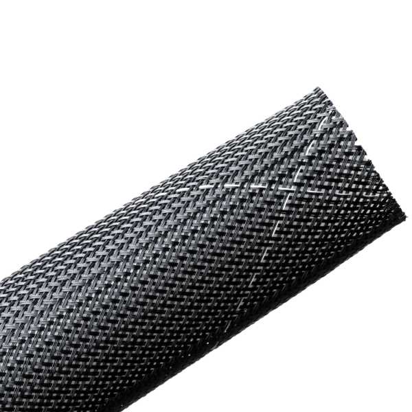 Braided Sleeving, Expandable, Fray Resistant, Flame Retardant, 1.25