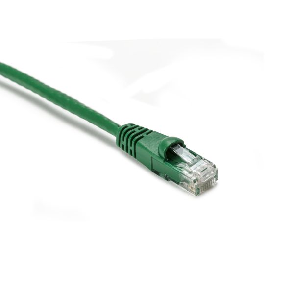 Category 6 Channel Compliant Patch Cord, 10' Long, Green, 1/pkg